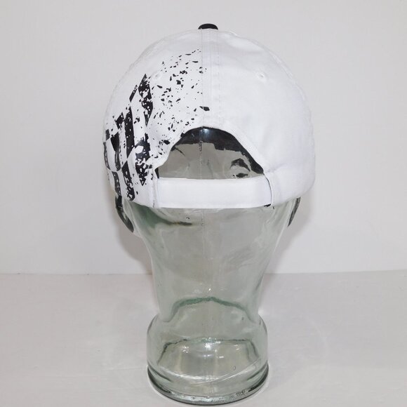 HONDA RPM X1000 Full Fit OS Adjustable Hat Cap Black White - Picture 6 of 11